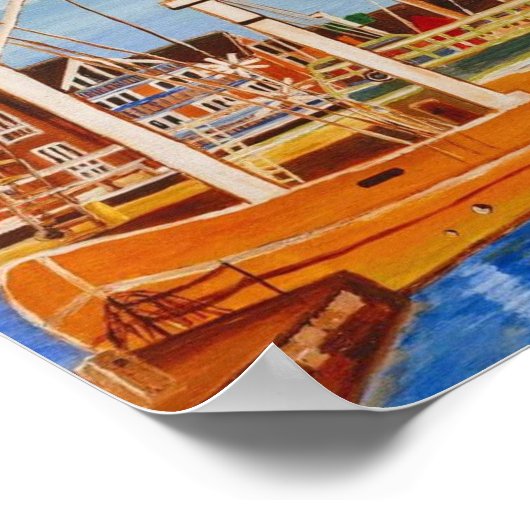 Exeter Ship Canal Poster (Hoek)