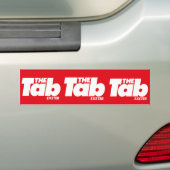 Exeter Tab-Bumpersticker Bumpersticker (Op auto)