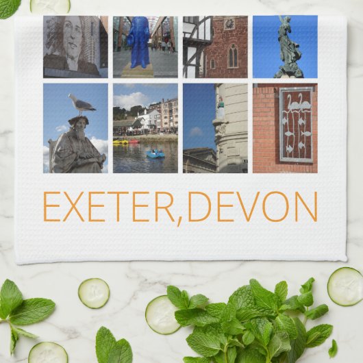 Exeter Theedoek (Gevouwen)