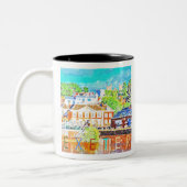 Exeter Tweekleurige Koffiemok (Links)