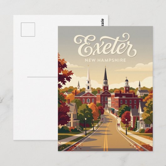 Exeter VS Briefkaart (Voorkant / Achterkant)
