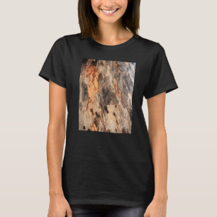 Exfoliërende schilfers van eucalyptusboom schors f t-shirt