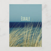 Exhale Calming Ocean Scene Briefkaart (Voorkant)
