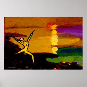 Exhale! v2-P (36 x 24 inch) Poster