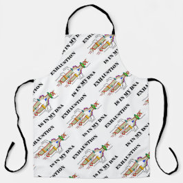 Exhausse zit in mijn DNA-Humor. Schort