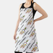 Exhausse zit in mijn DNA-Humor. Schort (Insitu)