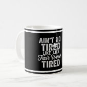 Exhausted But Happy Design  Koffiemok (Voorkant links)