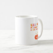 Exhausted Pregnant Lady Is My Costume Halloween Pr Koffiemok (Voorkant rechts)