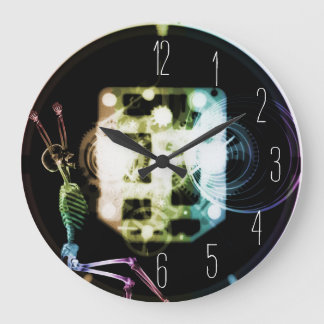 Exhausted X-Ray Skeleton Clock Grote Klok
