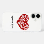 Exhausting Love Case-Mate iPhone Case (Achterkant (horizontaal))