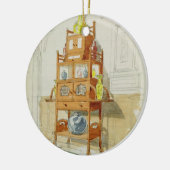 Exhibition Cabinet, c.1860s-70s (m/c & potlood op  Keramisch Ornament (Links)