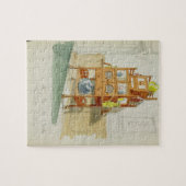 Exhibition Cabinet, c.1860s-70s (m/c & potlood op Legpuzzel (Horizontaal)