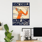 Exhibition in Arnot Gallery | Egon Schiele | Poster (Thuiskantoor)