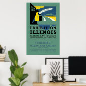Exhibition of Illinois Poster (Thuiskantoor)