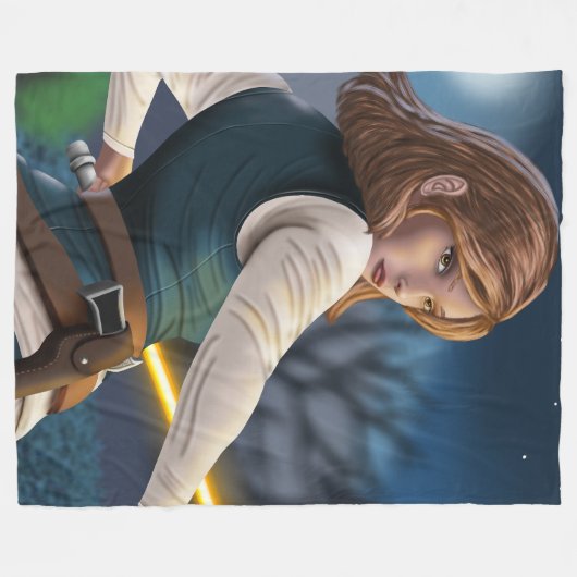 Exile Peacekeeper Cassandra Fleece Deken (Voorkant (Horizontaal))