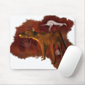 Exinct Forever - Thylacine of Tasmaanse tijger Muismat (Met muis)