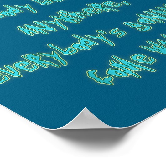 Existence Is Pain Fandom Funny Quotes For Mens Poster (Hoek)