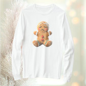 Existential Gingerbread Cookie Mannen T-shirt