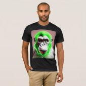 EXISTENTIAL LITE Ape Green Unisex T-shirt (Voorkant volledig)