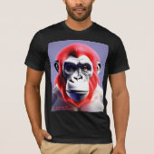 EXISTENTIAL LITE Ape Red Unisex T-shirt (Voorkant)