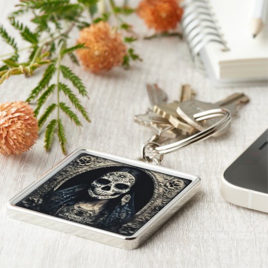 EXISTENTIAL LITE Femme Schedel 4 Sleutelhanger (Zijkant)