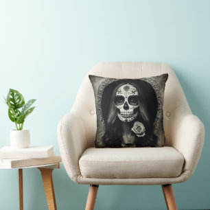 EXISTENTIAL LITE  Femme Schedelportret 2 Kussen
