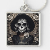 EXISTENTIAL LITE Femme Skull 3 Sleutelhanger (Voorkant)