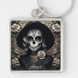 EXISTENTIAL LITE Femme Skull 3 Sleutelhanger