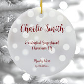 Existentieel Gingerbread Keramisch Ornament