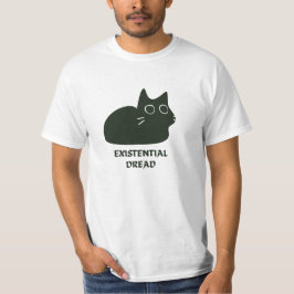 Existentiële Angst Kat T-shirt