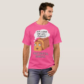 Existentiële Brood Kawaii Brood Pun T-shirt (Voorkant volledig)
