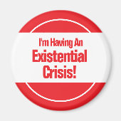Existentiële crisis magneet (Voorkant)