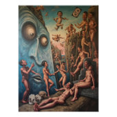 existentiële daling perfect poster (Voorkant)