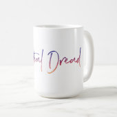 Existentiële Dread - Witte Mok Wraparound (Voorkant rechts)