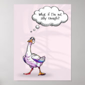 Existentiële Gans Poster (Voorkant)