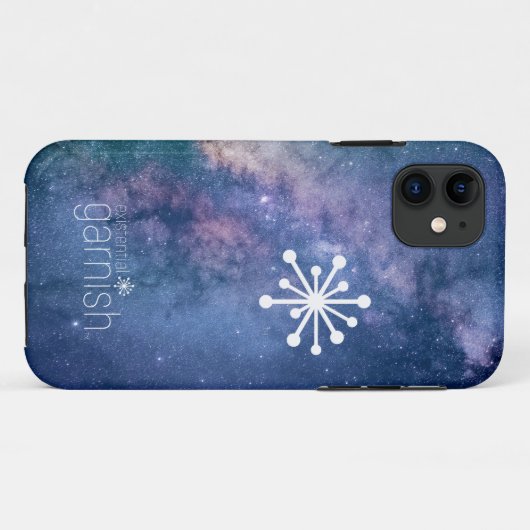 Existentiële Garnish™ sterren Case-Mate iPhone Case (Achterkant (horizontaal))