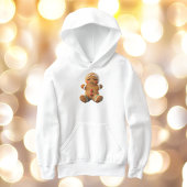 Existentiële Gingerbread Cookie Boy's Hoodie