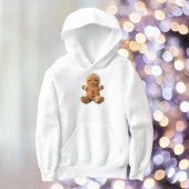 Existentiële Gingerbread Cookie Girl's Hoodie