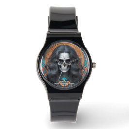 EXISTENTIËLE LITE Memento Mori Femme Skull Unisex Horloge