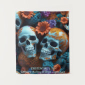 EXISTENTIËLE LITE Memento Mori Lovers Wandkleed (Voorkant)