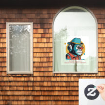 EXISTENTIËLE LITE Toon Chimp Transparant