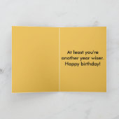 Existentiële Verjaardag Kaart (Binnen)