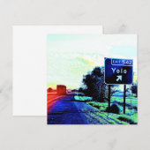 Exit 542 Yolo California (Voorkant / Achterkant)