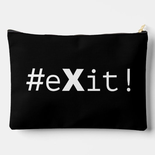 #eXit! Etui (Achterkant)