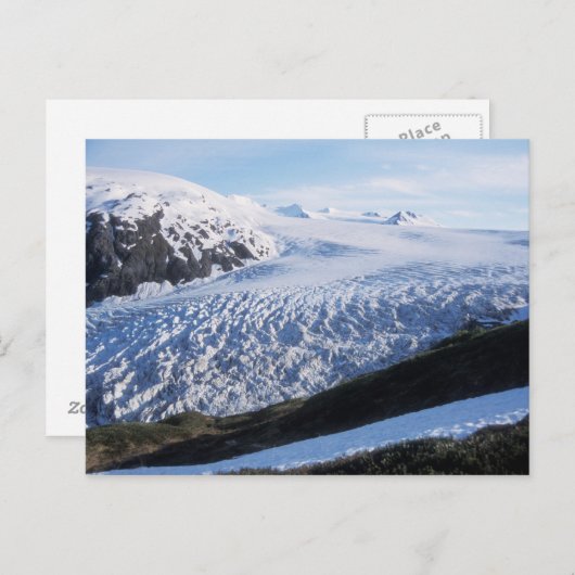Exit Glacier in Kenai Fjords National Park Briefkaart (Voorkant / Achterkant)