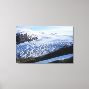 Exit Glacier in Kenai Fjords National Park Canvas Afdruk