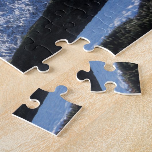 Exit Glacier in Kenai Fjords National Park Legpuzzel (Zijkant)