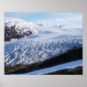 Exit Glacier in Kenai Fjords National Park Poster (Voorkant)
