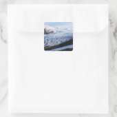 Exit Glacier in Kenai Fjords National Park Vierkante Sticker (Tas)