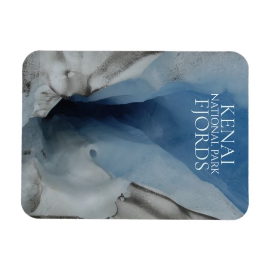 Exit Glacier Moulin, Kenai Fjords National Park Magneet (Horizontaal)